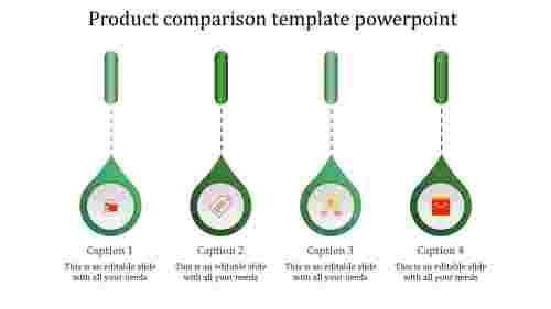 product presentation powerpoint-product comparison template powerpoint-green-4